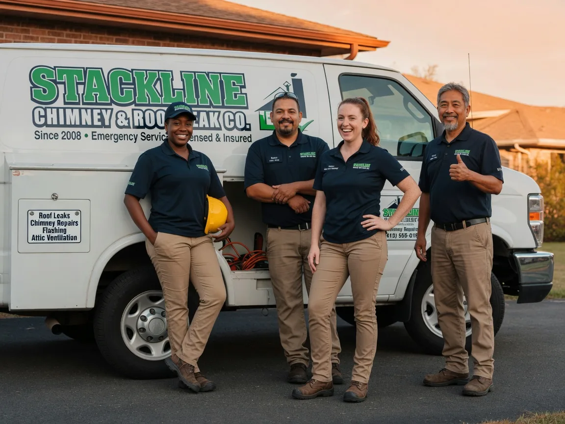 Chimney flashing repair company in Josephine, WV